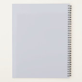 Elephant Animal Art Planner (Achterkant)