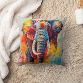 Elephant Animal Discovery Adventure Natuur Planet Kussen (Deken)