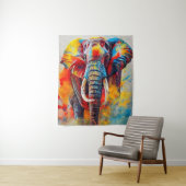 Elephant Animal Discovery Adventure Natuur Planet Wandkleed (In situ)