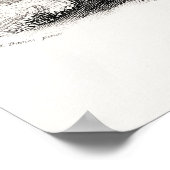 Elephant Art beroemd gemaakt door Charles D'Orbig Poster (Hoek)