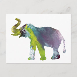 Elephant Art Briefkaart