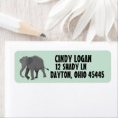 ELEPHANT ART Return Address Label (Insitu)