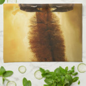 Elephant Art Theedoek (Gevouwen)