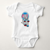 Elephant as Astronaut in Glass sphere Romper (Voorkant)