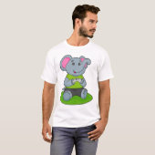 Elephant as Gamer T-shirt (Voorkant volledig)
