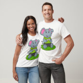 Elephant as Gamer T-shirt (Unisex)