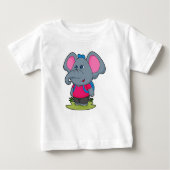 Elephant as Hiker with Backpack (Voorkant)