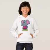 Elephant as Hiker with Backpack (Voorkant volledig)