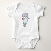 Elephant as Nurse with Medicine Romper (Voorkant)