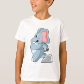 Elephant as Runner T-shirt (Voorkant)