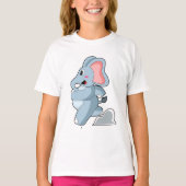 Elephant as Runner T-shirt (Voorkant)