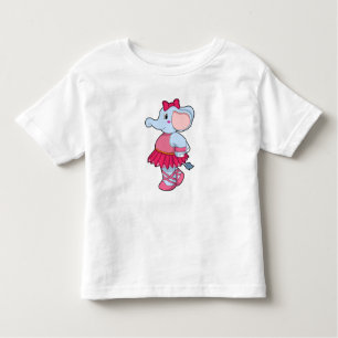 Elephant at Ballet with Skirt Kinder Shirts