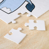 Elephant at Boxing with Boxing gloves Legpuzzel (Zijkant)