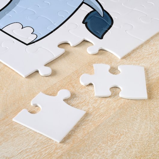 Elephant at Boxing with Boxing gloves Legpuzzel (Zijkant)