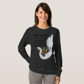 Elephant Autism Mam en ze hield van Herself Boys A T-shirt (Voorkant volledig)