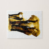 Elephant & Baby - Animals Art Legpuzzel (Horizontaal)