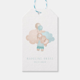 Elephant Baby Boy Baby shower Favor/Gift Label Cadeaulabel