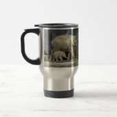 Elephant Baby Calf & Ma Reisbeker (Links)