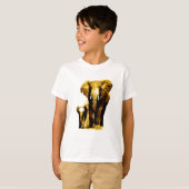 Elephant & Baby Elephant T-shirt (Voorkant volledig)