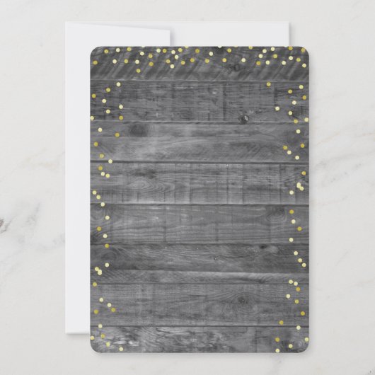 Elephant Baby Girl Shower Rustige Florals Kaart (Achterkant)