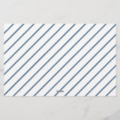 Elephant baby shower Advisory wenst briefkaart Briefpapier (Achterkant)