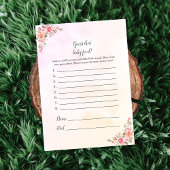 Elephant Baby shower Boho denkt dat Baby Kaart