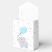 Elephant Baby shower Boy Cute Favor Box Bedankdoosjes (Geopend)