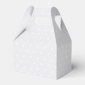 Elephant Baby shower Boy Cute Favor Box Bedankdoosjes (Achterkant)