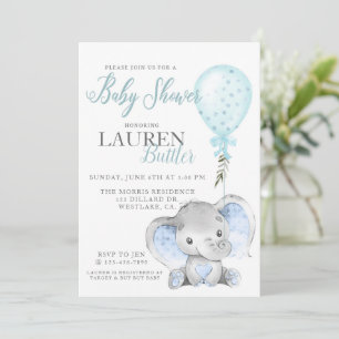 ELEPHANT, BABY SHOWER, BOY SHOWER, EEN LICHAAM
