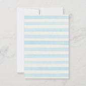 Elephant Baby shower Dank je kaarten voor een jong (Achterkant)