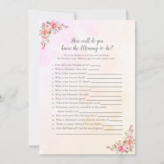 Elephant Baby shower dat het beste gamma van mama  Kaart (Voorkant)