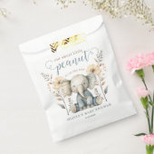 Elephant Baby shower Favor Bags Bedankzakje (Gezegeld)