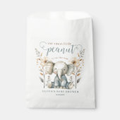 Elephant Baby shower Favor Bags Bedankzakje (Voorkant)