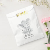 Elephant Baby shower Favor Bags Bedankzakje (Gezegeld)