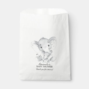 Elephant Baby shower Favor Bags Bedankzakje