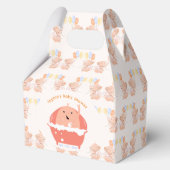 Elephant Baby shower Favoriet Box Bedankdoosjes (Voorkant)
