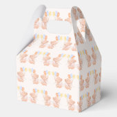 Elephant Baby shower Favoriet Box Bedankdoosjes (Achterkant)