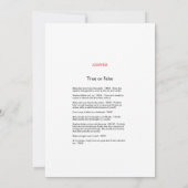 Elephant Baby shower Game w antwoord 5x7 formaat Kaart (Achterkant)