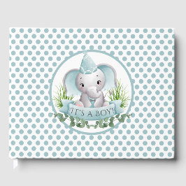 Elephant Baby shower Gastenboek