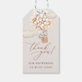 Elephant Baby shower Gift Labels Cadeaulabel (Voorkant)