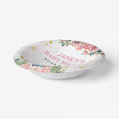 Elephant Baby shower Gift Labels Papieren Kommen (Gebogen)