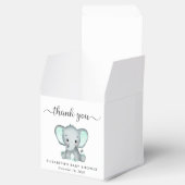 Elephant Baby shower Hartelijk dank Bedankdoosjes (Geopend)