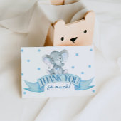 Elephant Baby shower Hartelijk dank Bedankkaart