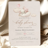 Elephant Baby shower Invitation