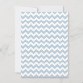 Elephant Baby shower Invitation Kaart (Achterkant)