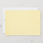 Elephant Baby shower Invitation Kaart (Achterkant)