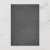 Elephant Baby shower Luier Raffle Ticket Informatiekaartje (Achterkant)