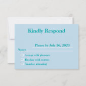 Elephant Baby shower RSVP-kaart RSVP Kaartje (Achterkant)