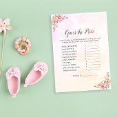 Elephant Baby shower schat prijs Kaart