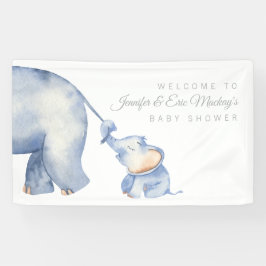 Elephant Baby shower Spandoek